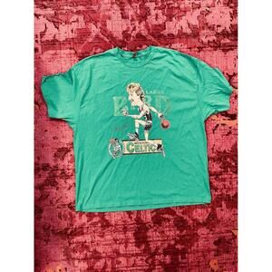 Replica 80S Larry Bird Shirt 3 Boston Celtics Tshirt